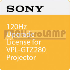 Sony 120Hz Upgrade License for VPL-GTZ280 Projector (LSM120P1)
