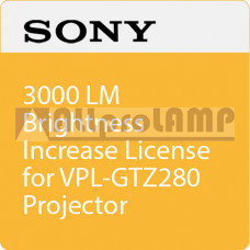 Sony 3000 LM Brightness Increase License for VPL-GTZ280 Projector (LSMBRIN1)