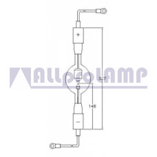 (OB) Ксеноновая лампа ASL HVF5000TA/R