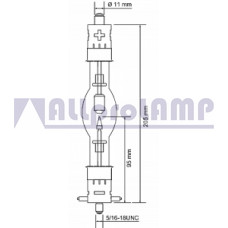(OB) Ксеноновая лампа ASL XM1000-17HS/G