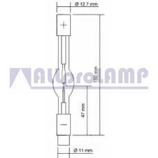 (OB) Ксеноновая лампа ASL XM150-13HS/R