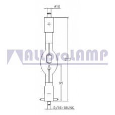 (OB) Ксеноновая лампа ASL XM1600-45HS/R