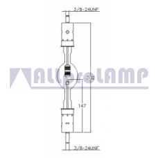 (CB) Ксеноновая лампа ASL XM2000-13HS/G