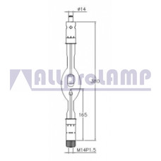 (OB) Ксеноновая лампа ASL XM5000HTP/G