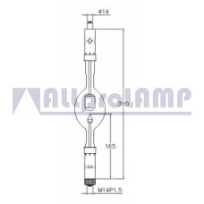 (OB) Ксеноновая лампа ASL XM6000HTP/G